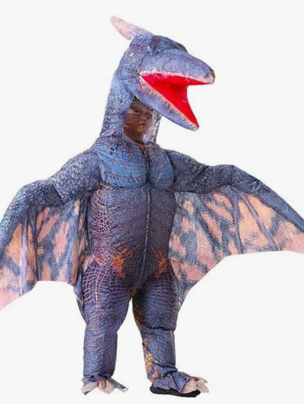 Pterodactyl inflatable suit, Dinosaur Costume Adult for Halloween Costume Party - Picture 3 of 7